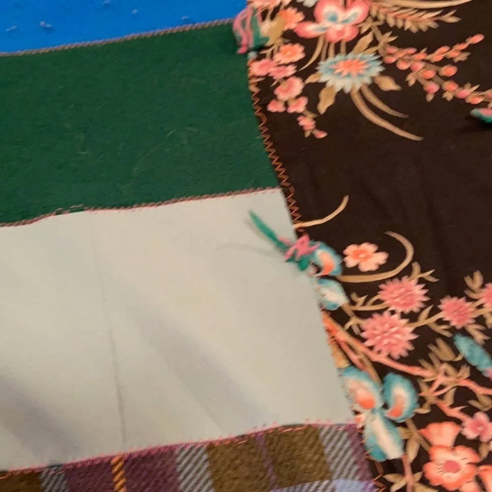 Handmade Vintage Farmhouse Quilt 72 x 86